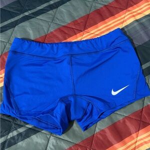 Nike Blue Athletic Shorts Volleyball